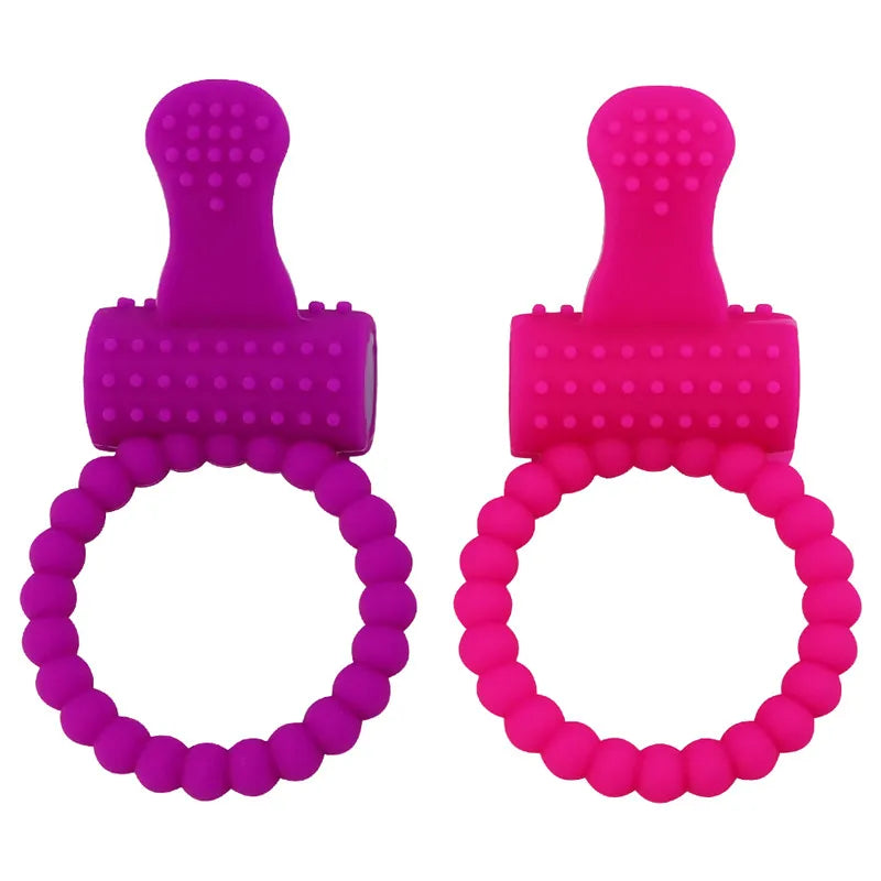 PowerPulse™ Vibrating Cock Ring – Erection Enhancer & Clitoral Stimulator for Intense Couples Play