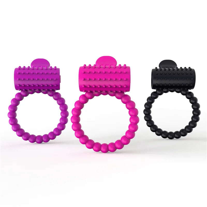 PowerPulse™ Vibrating Cock Ring – Erection Enhancer & Clitoral Stimulator for Intense Couples Play