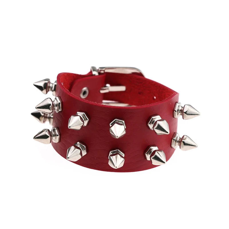 RedSeduction – Leather BDSM Cat Ears Mask | Fetish Cosplay for Parties & Play