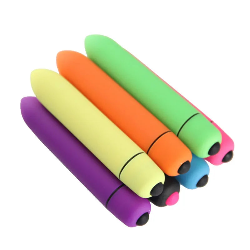 10-Speed Mini Bullet Vibrator – Discreet Clitoral & Vaginal Massager | Pocket-Sized Pleasure Toy for Women