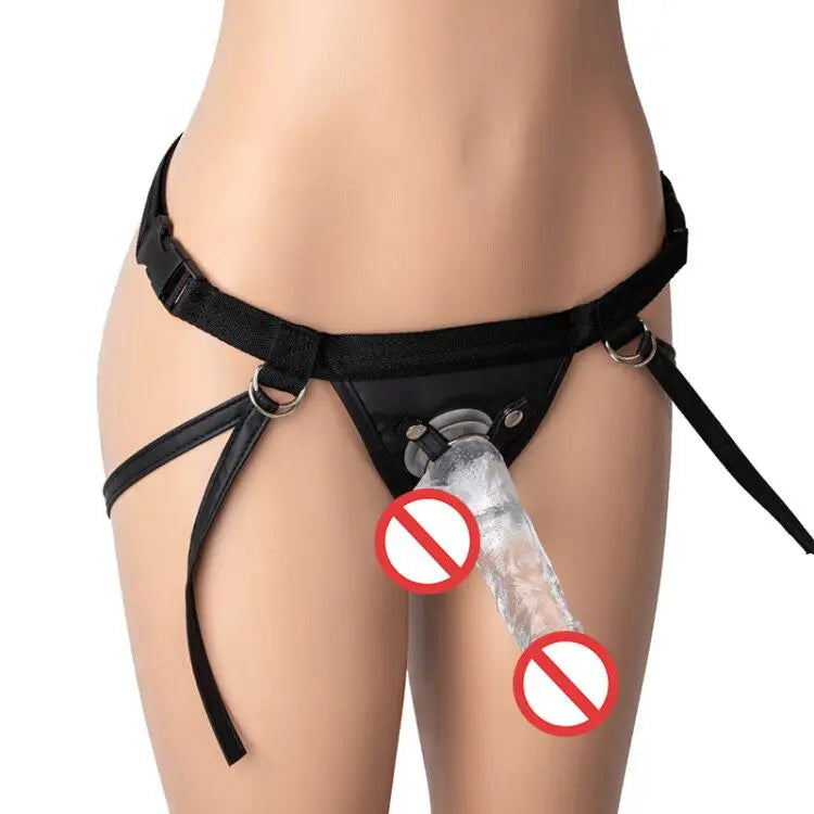 RealFeel Strap-On Dildo with Harness – Lifelike Pleasure for Couples & Solo Play