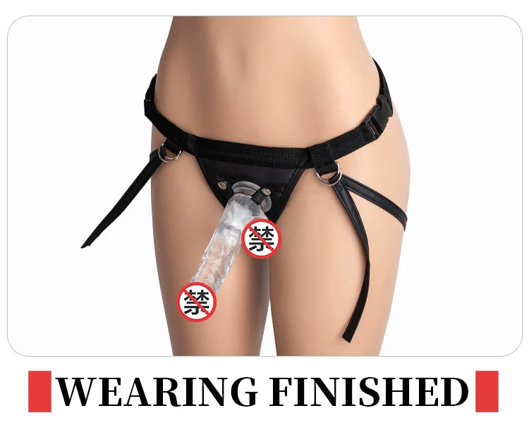 RealFeel Strap-On Dildo with Harness – Lifelike Pleasure for Couples & Solo Play