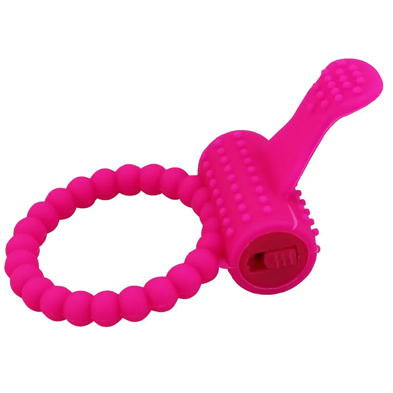 PowerPulse™ Vibrating Cock Ring – Erection Enhancer & Clitoral Stimulator for Intense Couples Play