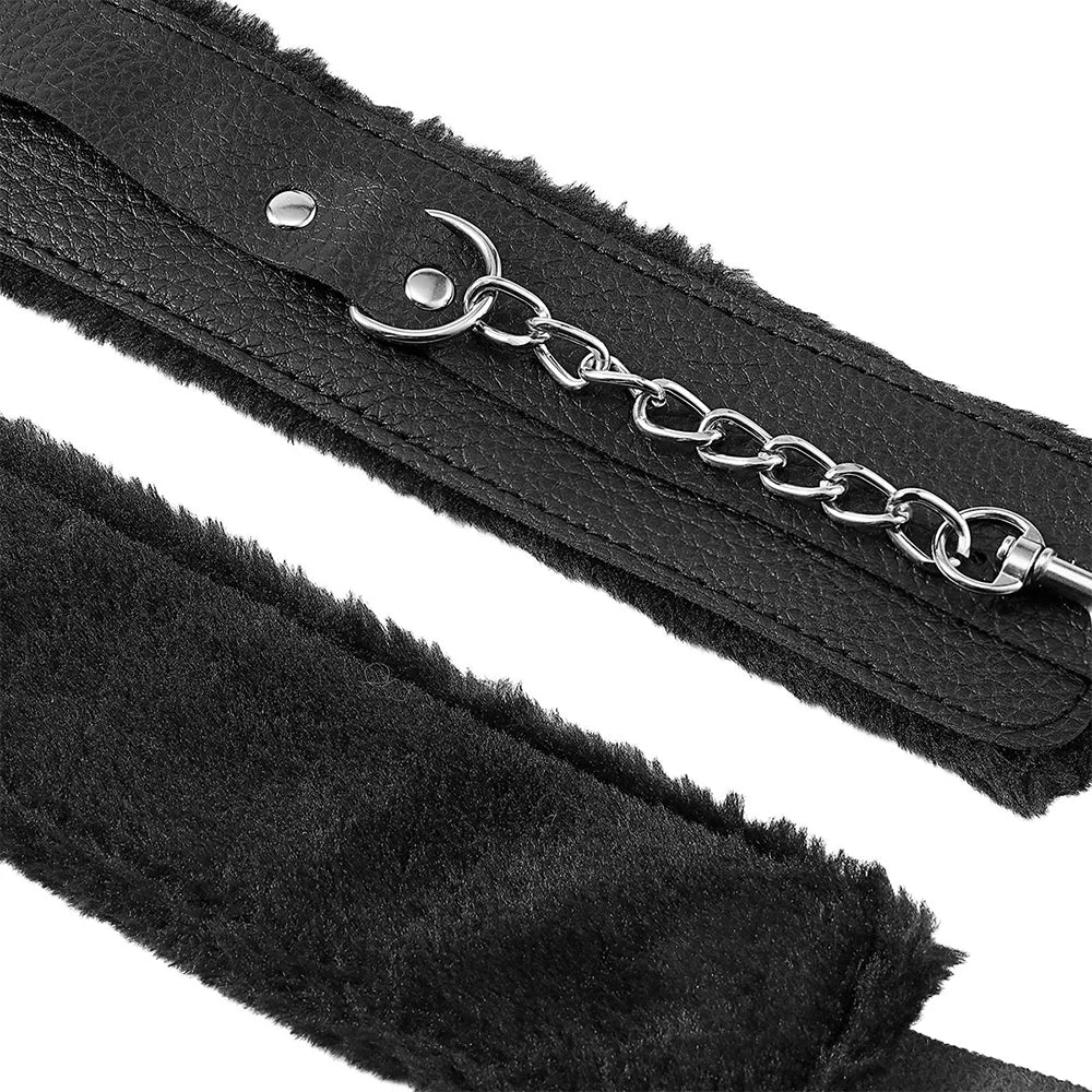 Ultimate BDSM Bondage Kit for Couples – Bed Restraints, Cuffs & Erotic Play