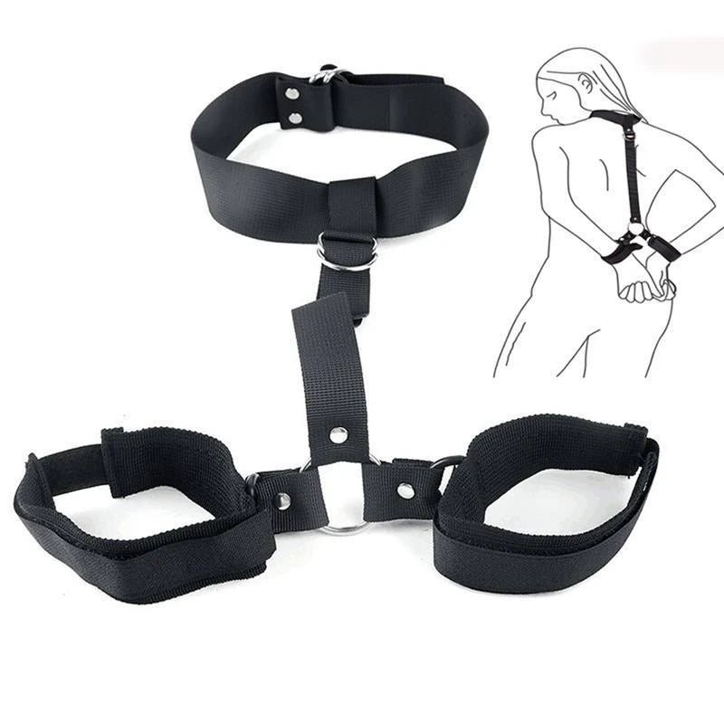 Obedience & Desire – Adjustable Wrist-to-Ankle Restraint Set