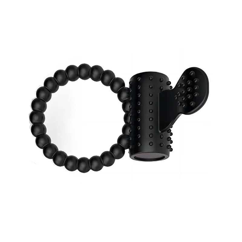 PowerPulse™ Vibrating Cock Ring – Erection Enhancer & Clitoral Stimulator for Intense Couples Play