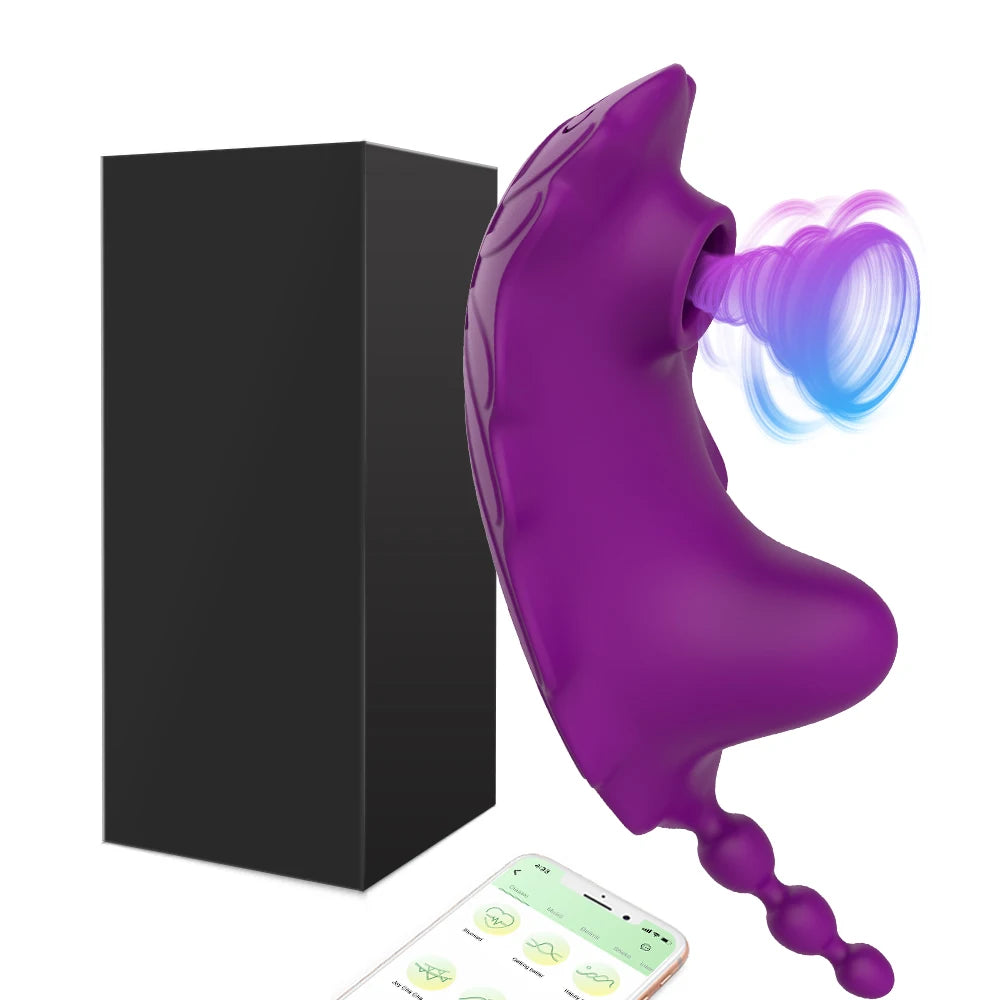 BuzzBabe Bluetooth Wearable – 9-Mode App-Controlled Clit & G-Spot Teaser