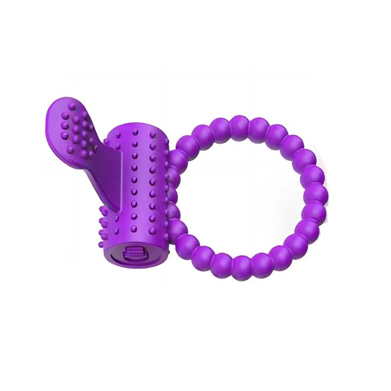 PowerPulse™ Vibrating Cock Ring – Erection Enhancer & Clitoral Stimulator for Intense Couples Play