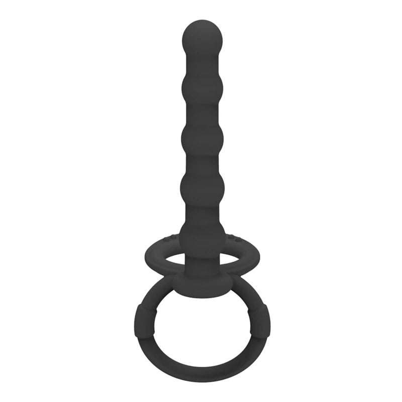 Double Penetration Sex Toy Set – Dildo, Anal Beads & Cock Ring | Unisex Pleasure Kit for Men & Women