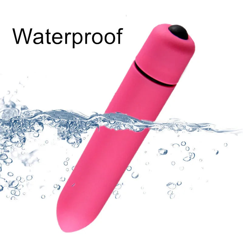 10-Speed Mini Bullet Vibrator – Discreet Clitoral & Vaginal Massager | Pocket-Sized Pleasure Toy for Women