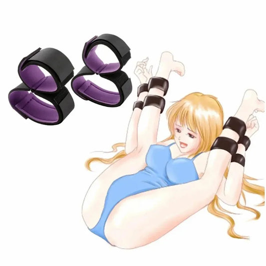 Obedience & Desire – Adjustable Wrist-to-Ankle Restraint Set