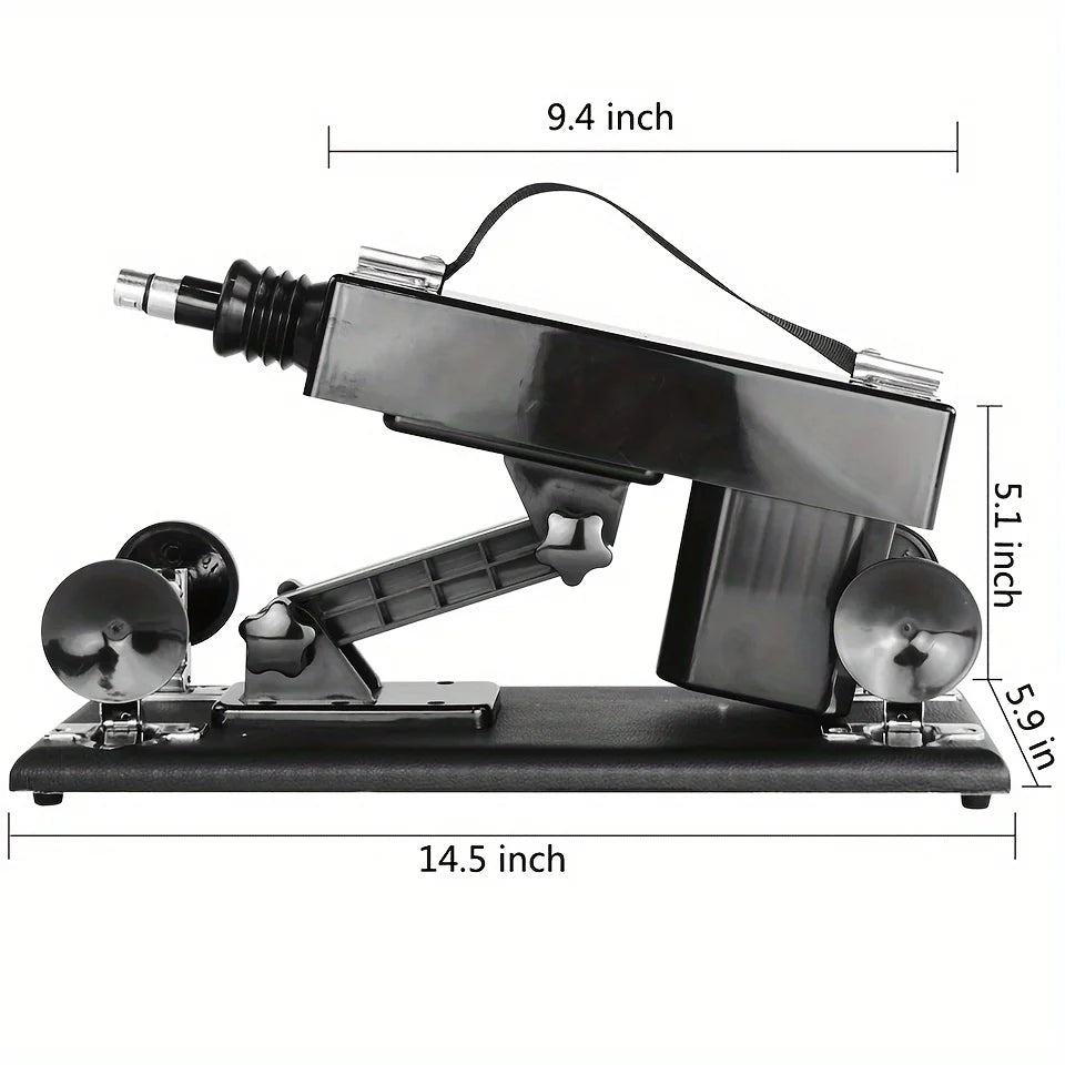 New Sex Machine for Couple Female Masturbation with Dildos Adjustable Angle Retractable Machine Gun Sex Toys