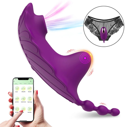 BuzzBabe Bluetooth Wearable – 9-Mode App-Controlled Clit & G-Spot Teaser