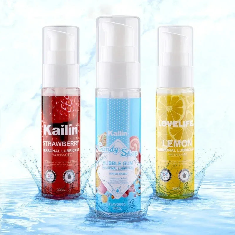 30ml Edible Strawberry Lubricant – Multi-Use Silicone-Based Gel for Oral, Anal & Vaginal Play | Body Massage Oil