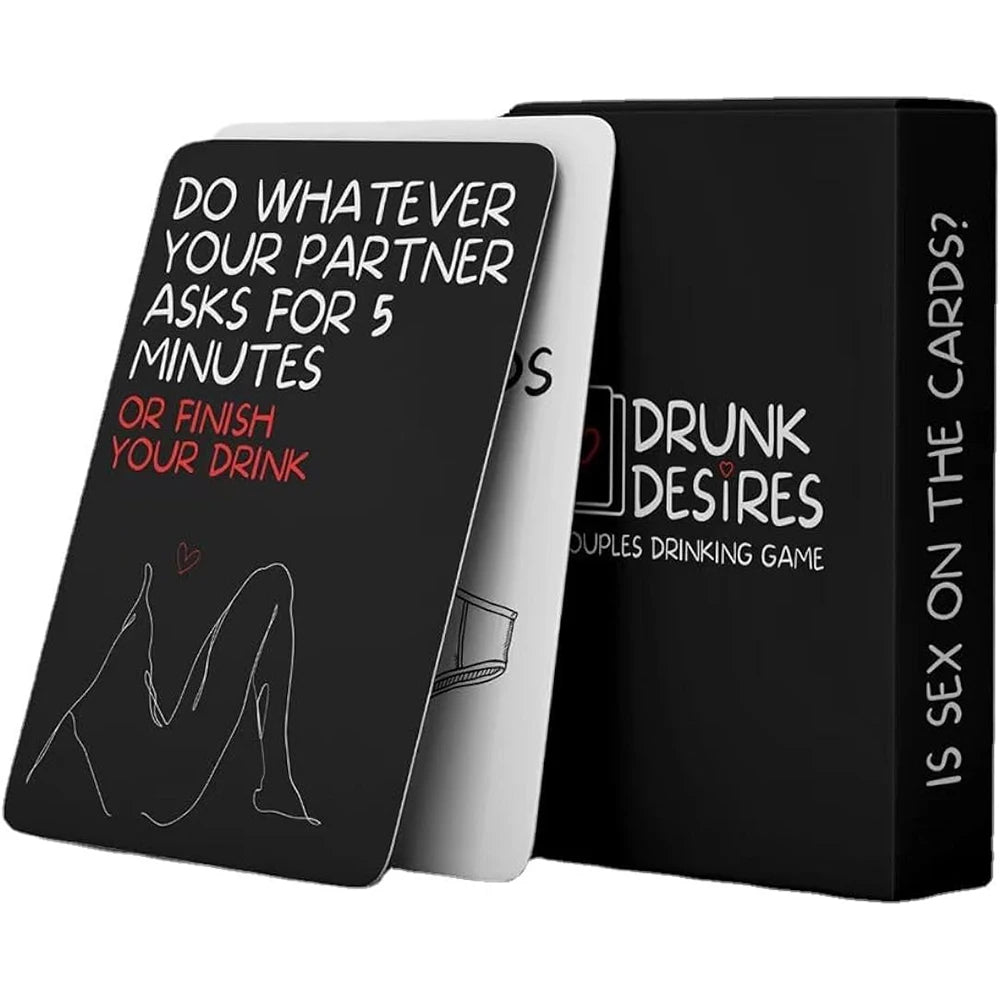 Naughty Nights: 100 Sexy Cards for Couples – Positions, Roleplay & Bedroom Dares