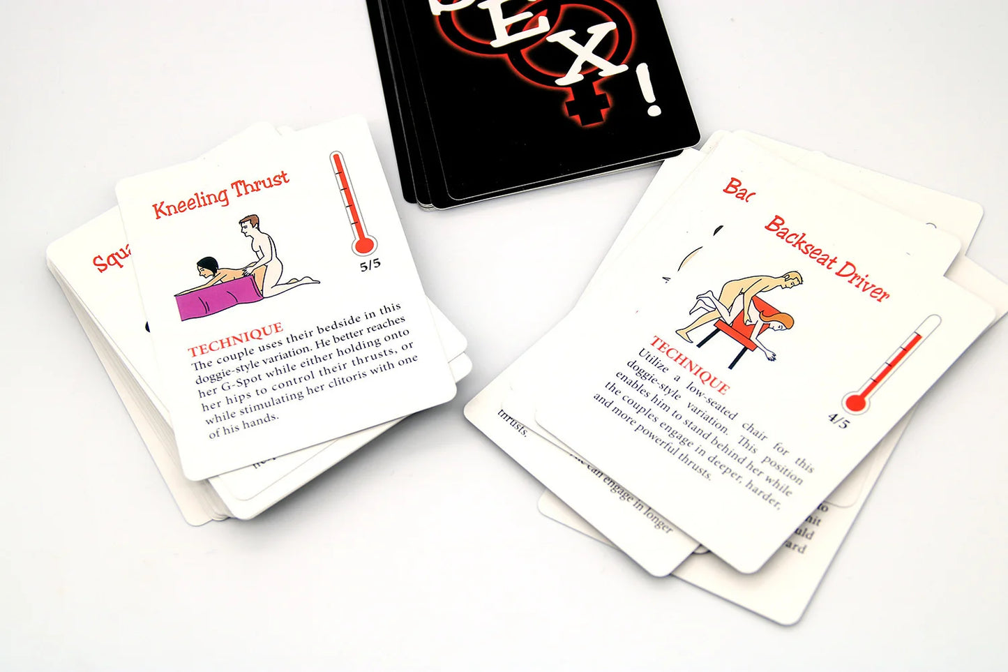 Naughty Nights: 100 Sexy Cards for Couples – Positions, Roleplay & Bedroom Dares