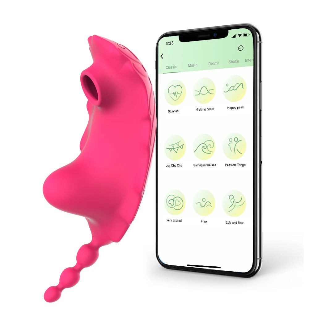 BuzzBabe Bluetooth Wearable – 9-Mode App-Controlled Clit & G-Spot Teaser