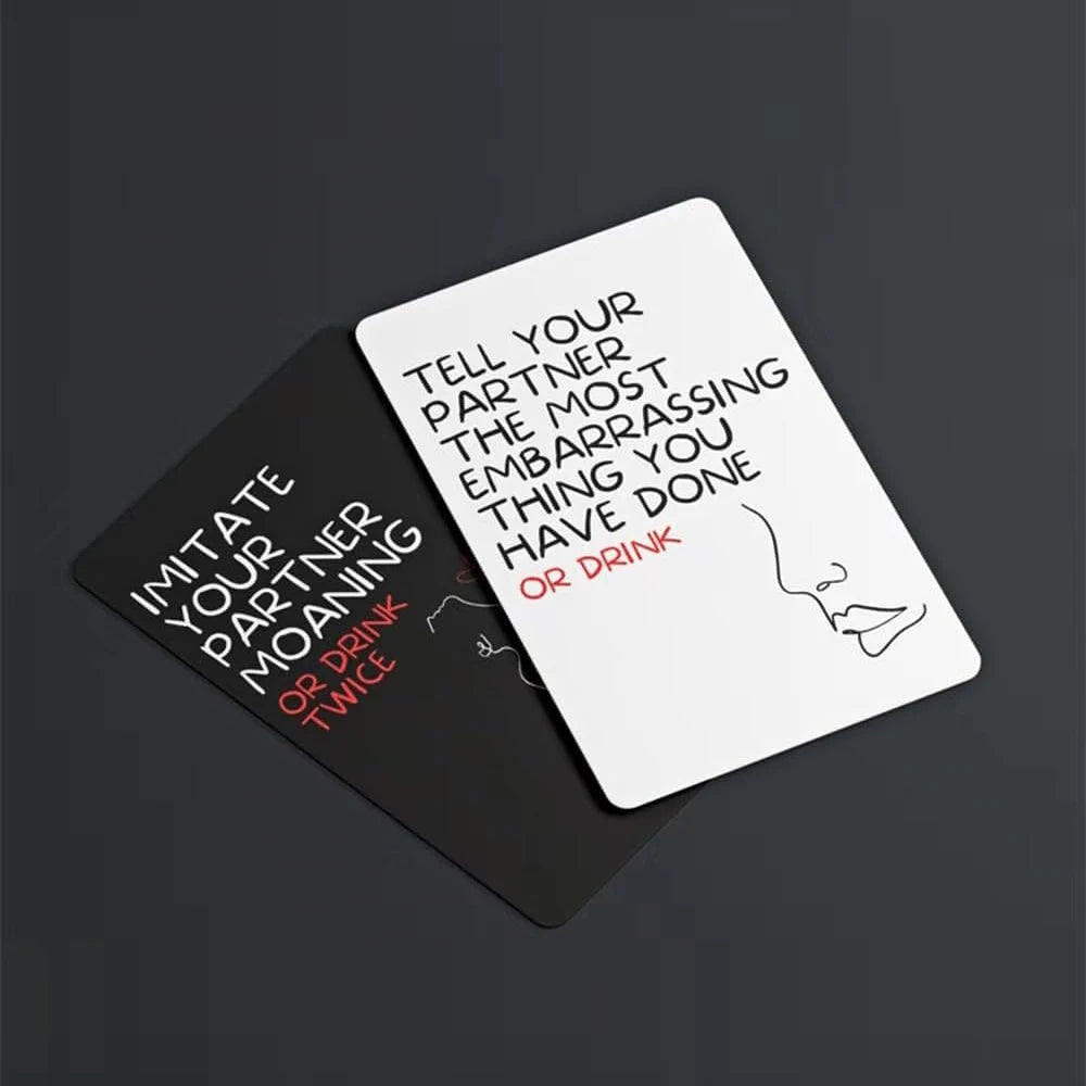 Naughty Nights: 100 Sexy Cards for Couples – Positions, Roleplay & Bedroom Dares