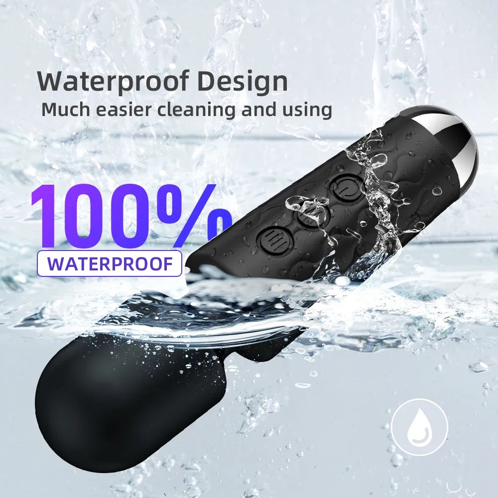 20-Speed Magic Wand Vibrator – Powerful AV Massager for Women | Nipple, G-Spot & Clitoral Stimulator