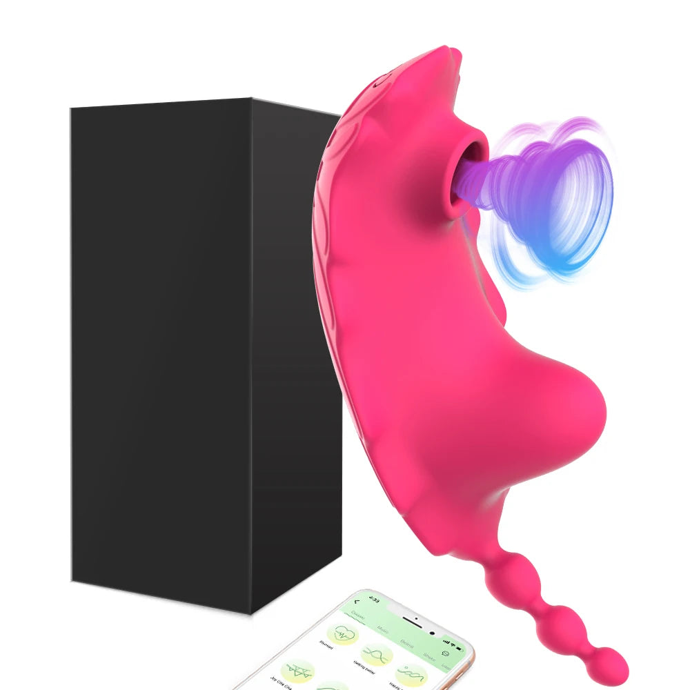 BuzzBabe Bluetooth Wearable – 9-Mode App-Controlled Clit & G-Spot Teaser
