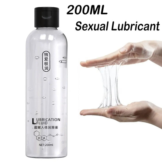AquaGlide 200ML Water-Based Lubricant – Safe, Smooth & Intimate Gel for Couples