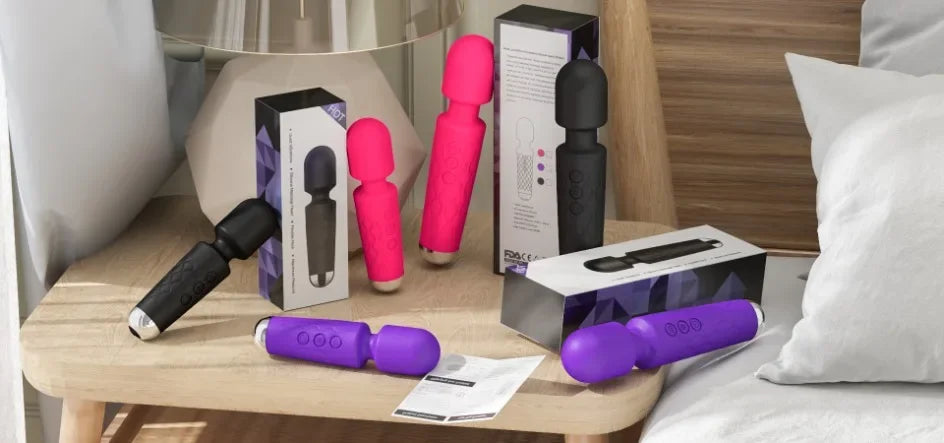 20-Speed Magic Wand Vibrator – Powerful AV Massager for Women | Nipple, G-Spot & Clitoral Stimulator