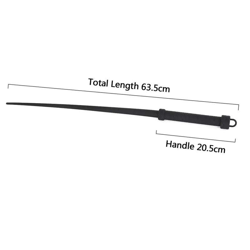 The Silencer – All-Silicone Flogger for Spank & Play